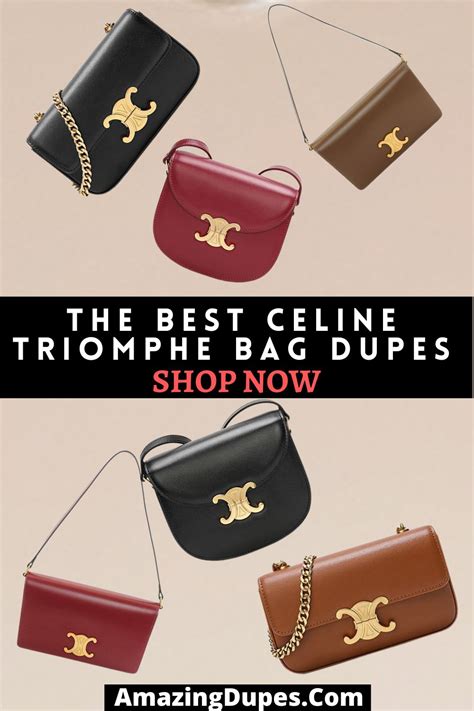 celine bag dupe amazon|celine triomphe belt dupe.